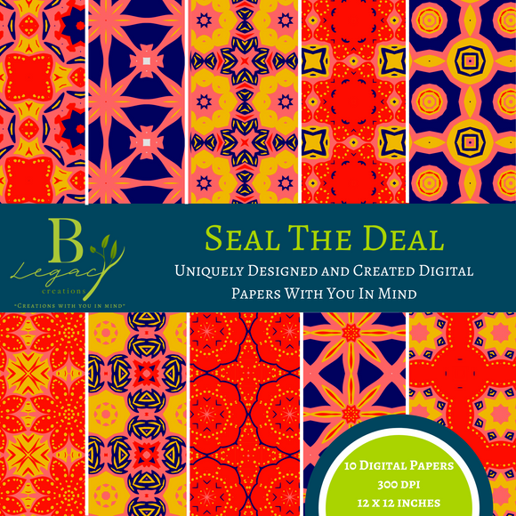 Seal The Deal - Digital Paper - **DIGITAL DOWNLOAD ONLY**